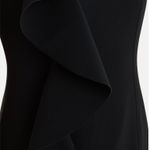Cinq à Sept Cinq a Sept Kimberlin ruffled black cocktail mini dress size 6 small Photo 13