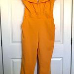 Lavish Lice Orange Lavish Alice V-Front Off the Shoulder Jumpsuit Size US 8 Photo 1