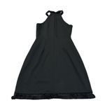 Lulus black skyline views fringe halter dress Photo 5