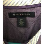 Tommy Hilfiger Womens Purple Button Down Shirt S Casual Preppy Classic Academia Photo 7