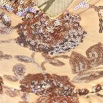 Lulus Dress Small Gown Formal Sequin Glamorous Elegant Party Cocktail Glamour Photo 8