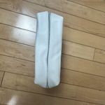 NWOT OSEA Toiletries Zip Bag Clutch Storage Cosmetics Travel White Photo 3