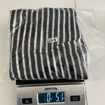 Eyeshadow EUC  women’s black white striped loose embroidered strap tank top small Photo 6