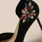 Elegant rhinestone Embellished Women's Shoes clips! Black Size undefined Photo 2