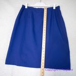 Sag Harbor blue Blazer And Skirt Set Women's Size top 10, skirt size 16 Photo 9