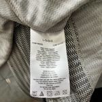 ASICS Women’s Lightweight Zip Up Black White Chevron Running Jacket Size Large Photo 6