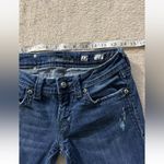 Miss Me Women'sβ Low Rise Straight Dark Wash Distressed Jeans Size 27 Photo 10