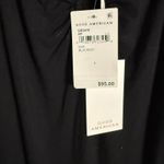 Good American Black Good Touch Ruched U-Ring Sleeveless Bodysuit Size 4XL Photo 9