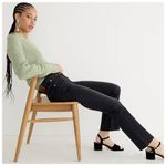 J.Crew NWT 9" Billie Demi Boot Crop Jean in Charcoal Wash 24 Petite Photo 0