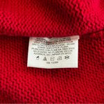 Vtg Classic Elements Red Sleeveless Skiing Happy Snowmen Sweater Vest w/Pin! Med Photo 5