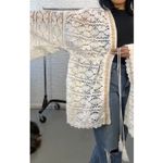 Free People Bell Sleeve Lace Duster in Ivory, One Size, New with Tag MSRP $128 Photo 10