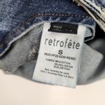 Retrofete Willa Low Rise Skirt in Light Rip Tide Blue Denim Size Small NWT Photo 6