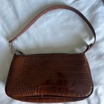 SheIn brown crocodile baguette bag Photo 0