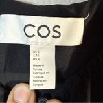 COS  Tiered Black Maxi Dress SZ:6 Photo 10