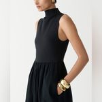 J.Crew NWT Fitted knit mockneck dress with poplin skirt Photo 1