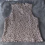 Anthropologie Akemi + Kin Leopard Print Sleeveless Top Size small Photo 9