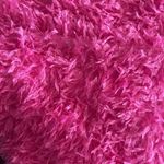 Fashion blogger Pink Bodycon Spaghetti Strap Fringe Texture Mini Dress Size M Photo 8