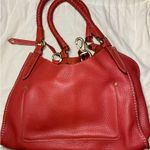 Cole Haan  Handbag Pebbled Leather Coral Photo 1