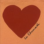 Sézane Sezane La Chamade Heart Zip Top Cotton Canvas Clutch Cosmetic Pouch New Photo 2