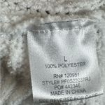 Pink republic White lace up twist back sweater size large Photo 5