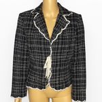 Vision Apparel Tweed Blazer/Jacket 4 Black Photo 0
