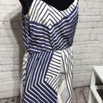 Myne | Blue & White Casual Dress Sz 2 with … Photo 5