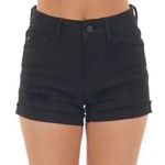 ✨KanCan Black Distressed Cuffed Denim Jean Sz 9/28 Shorts✨ Photo 1