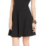 Jessica Howard Black A Frame Short Dress With Pearl Beaded Collar Photo 0