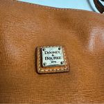 Dooney & Bourke Cognac Tan Saffiano Lexi Crossbody Small Bag Purse Photo 9