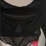 Elegant Black Sheer Women's top Photo 1