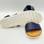 Sorel Sandals Women Size 7 ELLA II IN Navy Nocturnal Sea Salt Photo 4