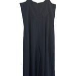 Eliza J Navy Blue Sleeveless One Piece Lined Pants Romper Women Sz 10 Photo 1