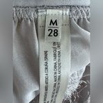 Uterque Feathered Fringe Button Up Maxi Skirt Western Size 28 Rare Designer Silver Size M Photo 10