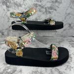 J.Crew Womens Sporty Strap Sandals Size 10 Liberty Mini Floral Walk Fabric Photo 2