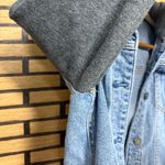 Hollister  Denim‎ Sweatshirt Jacket Size Small Photo 4