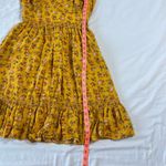 Matilda Jane Women's Small Fantasy Fancy Fairy Whimsical Yellow Floral Dress Photo 2
