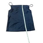 Ro & De  navy blue high neck satin tank size XS Photo 4