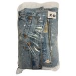 Levi's  Jeans Womens W31 Blue Ribcage Straight Ankle High Rise Button Fly Boho Photo 13