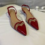 Red Heart Design Women's Shoes Size 9.5 Photo 2