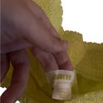 Maeve Anthropologie  NWT one shoulder yellow dress size L Photo 5