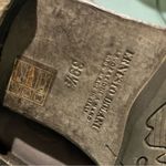 Ernesto Dolani Soft Gray Leather Back Zip Italian Designer Booties Women 39.5 Size 8.5 Photo 8