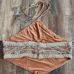 Retrofête Retrofete Viola Tiger Stripe Dress Sequin Size Large NWT Halter Open Back Photo 5