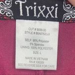 Trixxi Dress Pink 3/4 Sleeve Foil Dot Size Large Photo 2