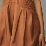 Anthropologie Sleeveless V-neck Pinafore Romper, Size S Photo 2