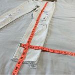 Old Navy  Women’s Rockstar Super Skinny Ankle Mid Rise 2 White Stretchy Photo 1