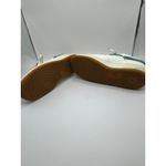 Nike  Shoes Women 8.5 Sail Mystic Green Leather Air Force‎ 1 Vandalized Sneakers Photo 12