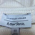 & Other Stories & Other Stories Women's Cream White Sleeveless Knit Crop Sweater Vest Tank Top M Photo 2