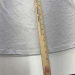 Athleta Tank Top Womens Medium White Twist Back Racerback Athletic Workout Photo 5