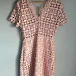 Sandro Paris Manureva Pink Lace Dress 6 Photo 2