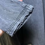 Anthropologie NWT Saturday Sunday by Long Sleeve V-Neck Distressed Black Gray Photo 3